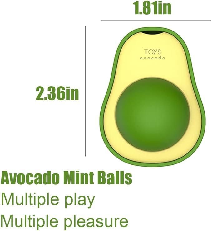 Catnip Minty Avocado Ball Toy
