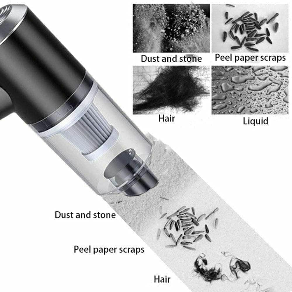 Wireless And Portable Cordless Handheld Vacuum for Home & Auto Detail Cleaning